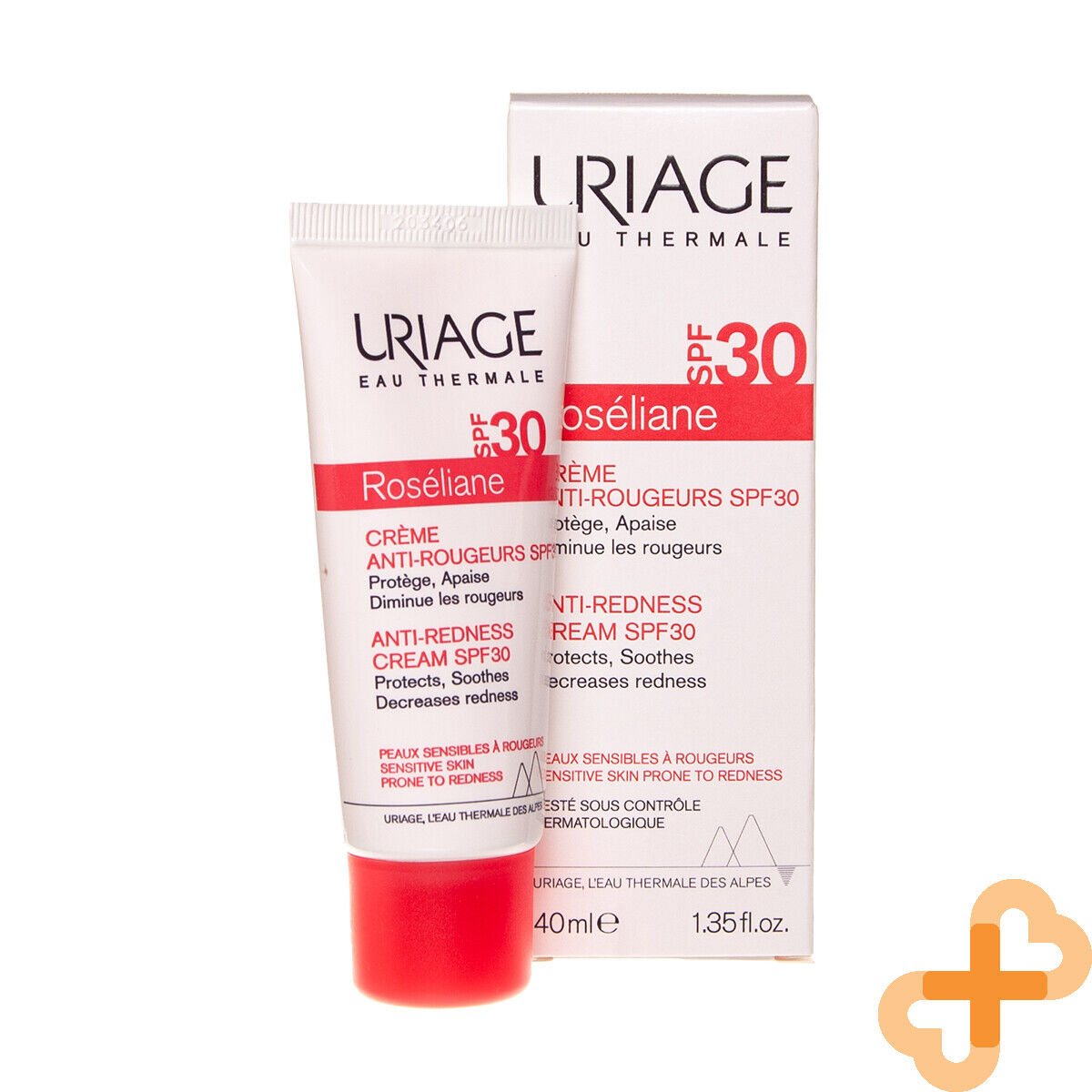 Uriage Roseliane Anti-Redness Cream SPF30 40ml Sensitive Skin Protects Uriage uk supplements