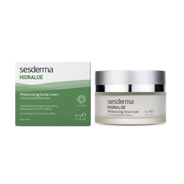 SESDERMA HIDRALOE Moisturizing NourishingFacial Cream 50ml Face Skin Sesderma uk supplements