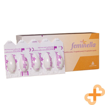 FEMINELLA 10 Vaginal Ovules Restore Moisture For Long Time Promote Feminella uk supplements