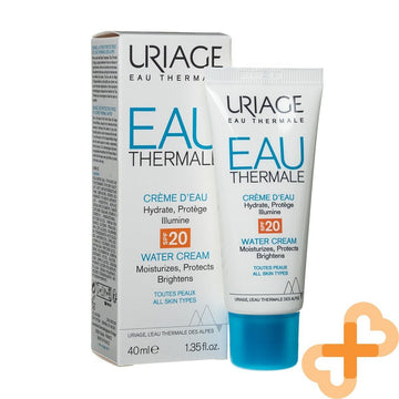 URIAGE EAU Moisturizing Face Cream 40 ml SPF20 Moisturizes Protects Uriage uk supplements