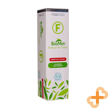 BIOMIN F Fluoride Toothpaste with Bioactive Glass for Sensitive Teeth 75 ml BIOMIN F uk supplements