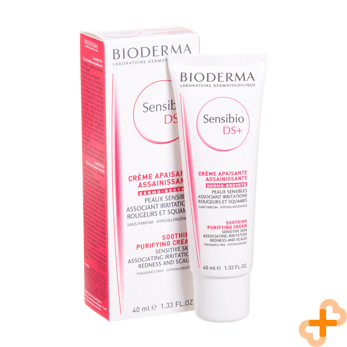 Bioderma Sensibio DS+ Cream 40ml Soothing Redness Treatment For Sens BIODERMA uk supplements