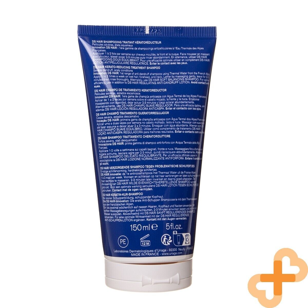 URIAGE DS Shampoo Itching Scalp Anti Dandruff Scales Redness Soothes Uriage uk supplements