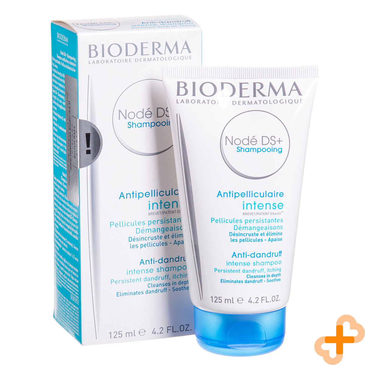 Bioderma Nodé DS+ Anti-Dandruff Intense Shampoo 125ml relieves itching BIODERMA uk supplements