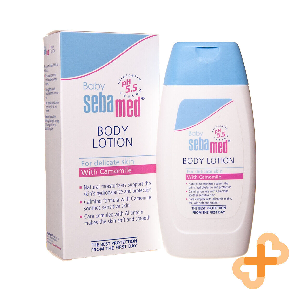 SEBAMED Baby Body Lotion For Delicate Sensitive Skin 200ml With Camomile SebaMed uk supplements