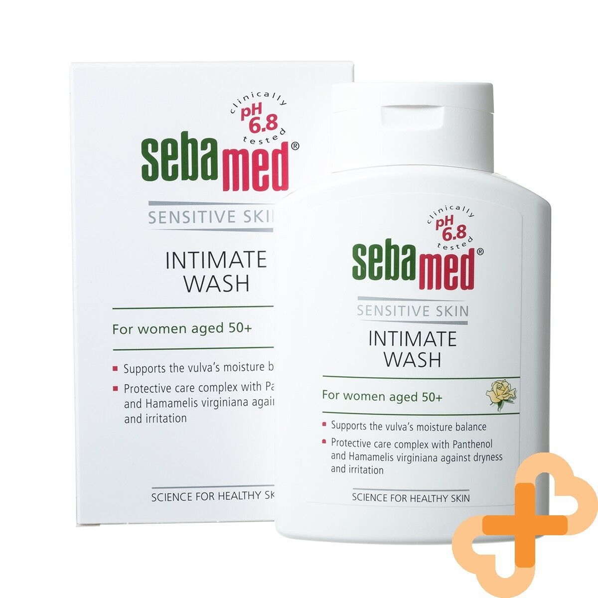 SEBAMED Sensitive Skin Intimate Hygiene Cleanser for Menopause pH 6.8 SebaMed uk supplements
