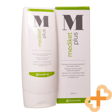 MEDIKET PLUS Shampoo For Dry Scalp Skin and Hair Care 200 ml Anti Dandruff MEDIKET uk supplements