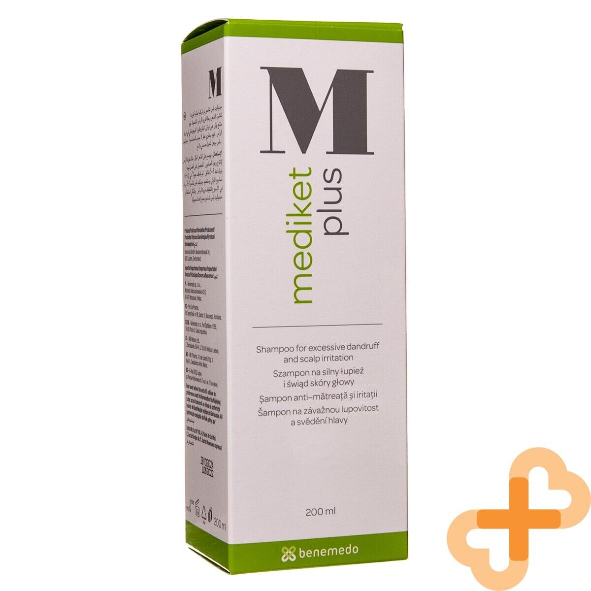 MEDIKET PLUS Shampoo For Dry Scalp Skin and Hair Care 200 ml Anti Dandruff MEDIKET uk supplements