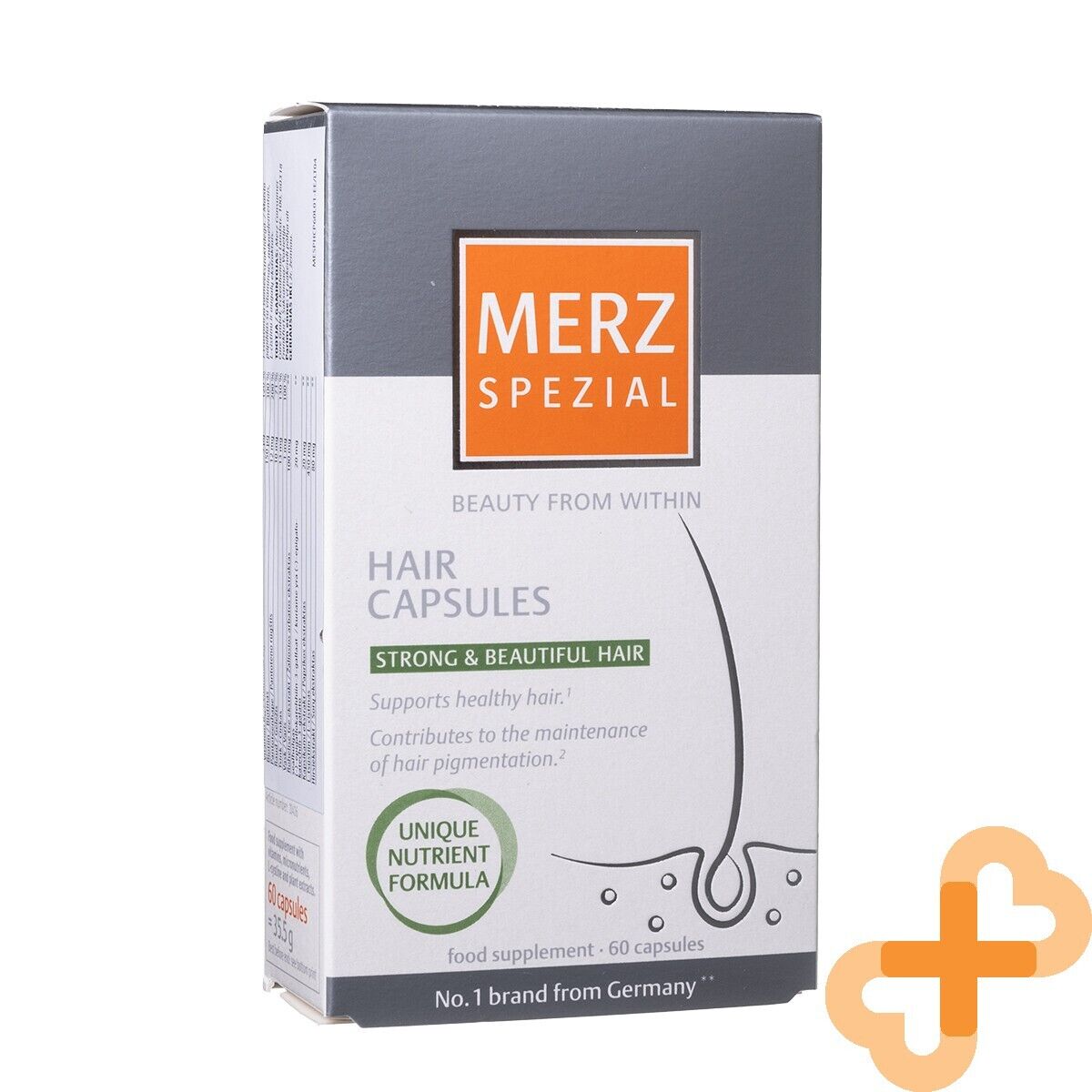 MERZ SPEZIAL Hair 60 Capsules Supplement for Strong and Beautiful Hair Merz uk supplements