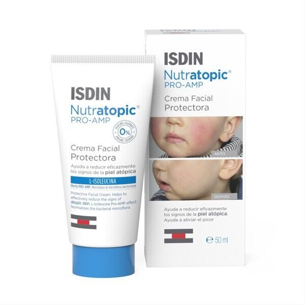 ISDIN Nutratopic Pro-Amp Protective Face Cream 50ml from 5 Months ISDIN uk supplements
