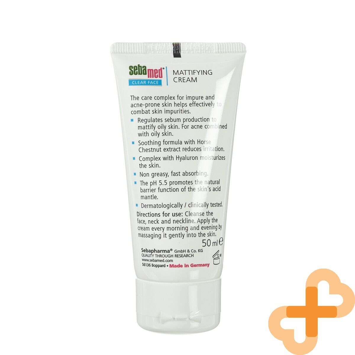SEBAMED Clear Face Mattifying Cream for Oily and Acne-Prone Skin 50ml SebaMed uk supplements