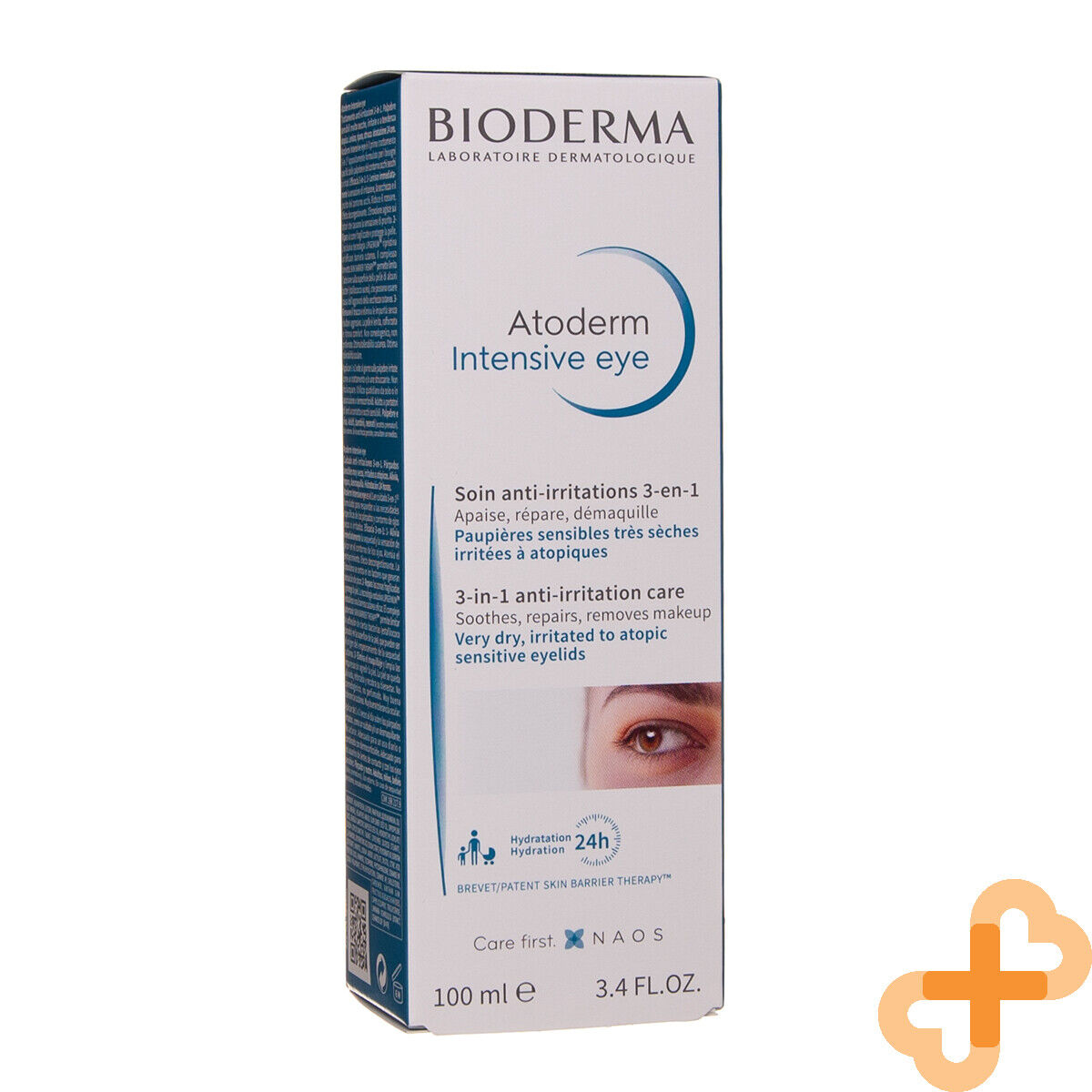 BIODERMA ATODERM INTENSIVE EYE Cream Moisturer Anti Age 3IN1 100ML BIODERMA uk supplements