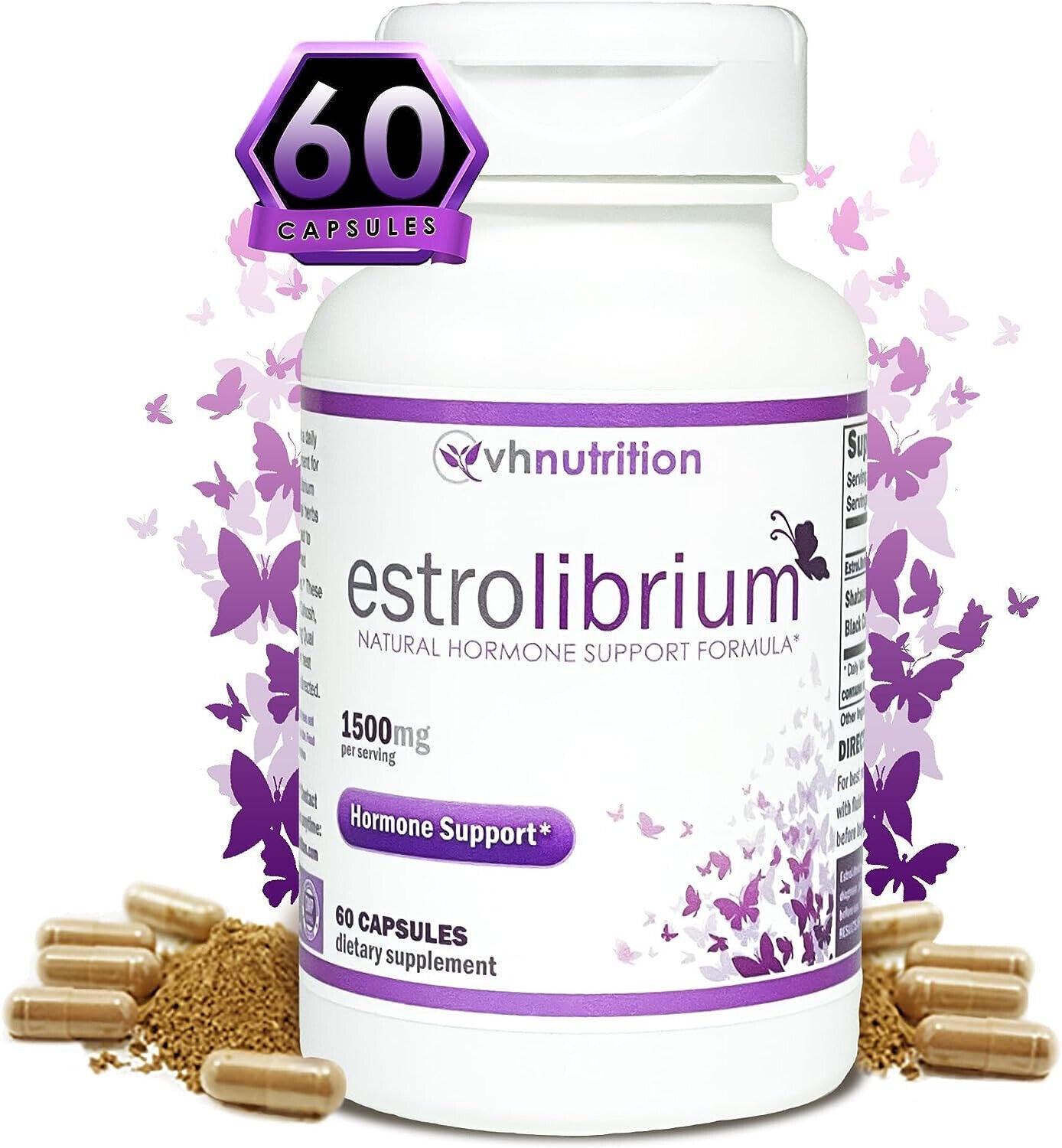 EstroLibrium Estrogen Pills for Women | Female Hormone Balance Supplement VH Nutrition uk supplements