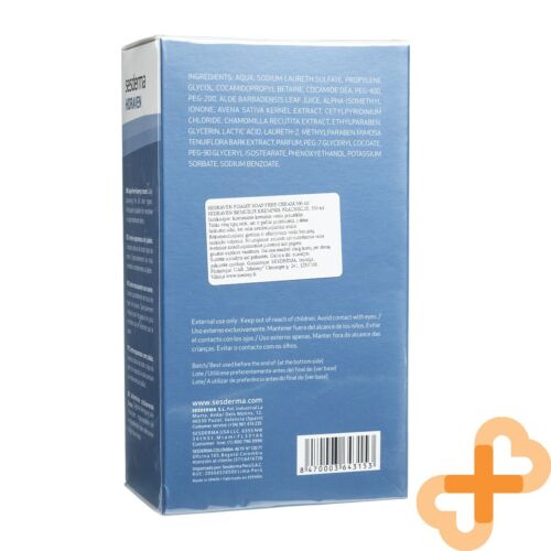 SESDERMA HIDRAVEN Foamy Soap Free Cream 300ml All Skin Types Plant Sesderma uk supplements