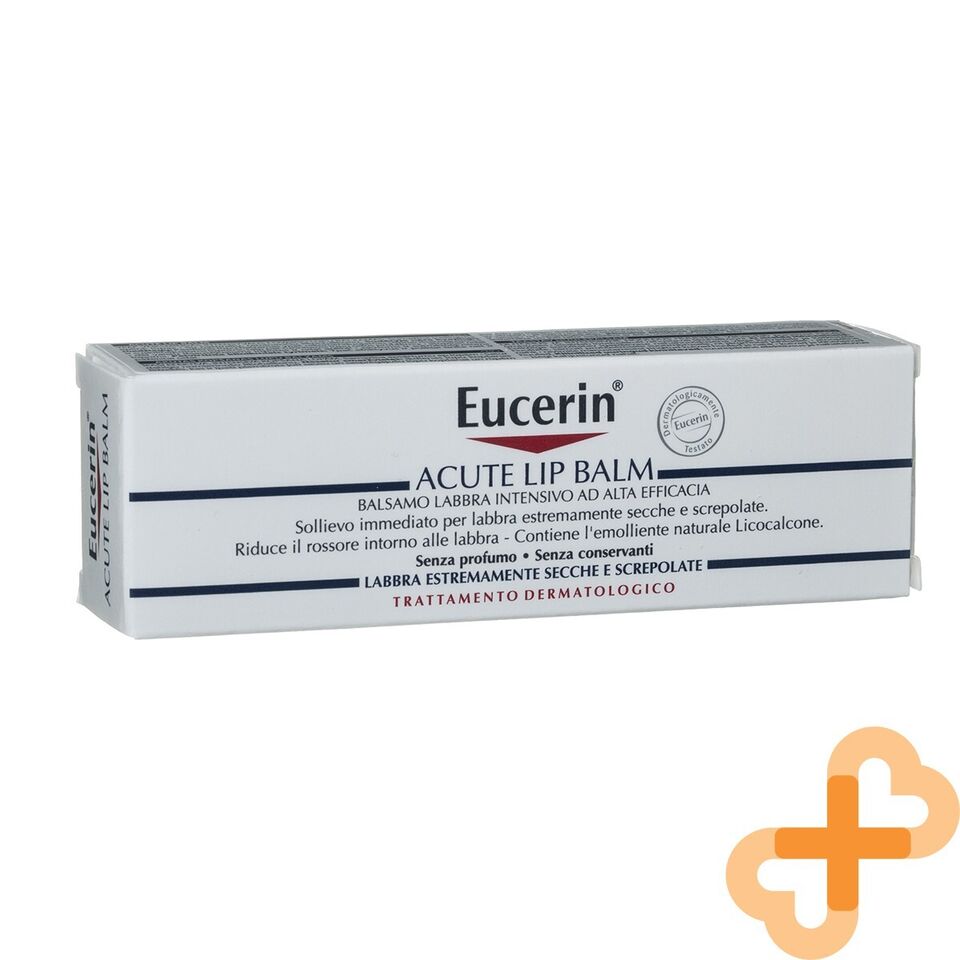 Eucerin Acute Lip Balm Extremely Dry Cracked Lips Intense Care Redness Eucerin uk supplements
